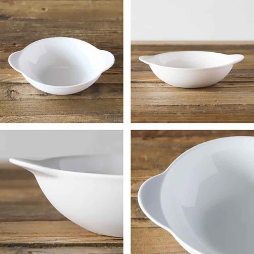 グラタン皿 ラウンド 14cm 軽量強化磁器