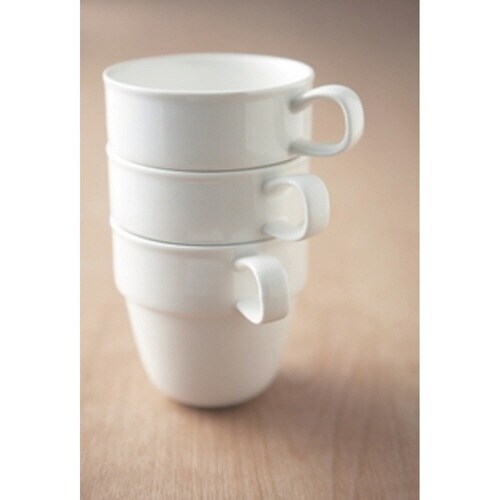 マグカップ 340ml スタッキング 軽量強化磁器