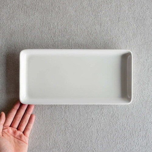 プレート レクタン 29cm 洋食器 軽量強化磁器