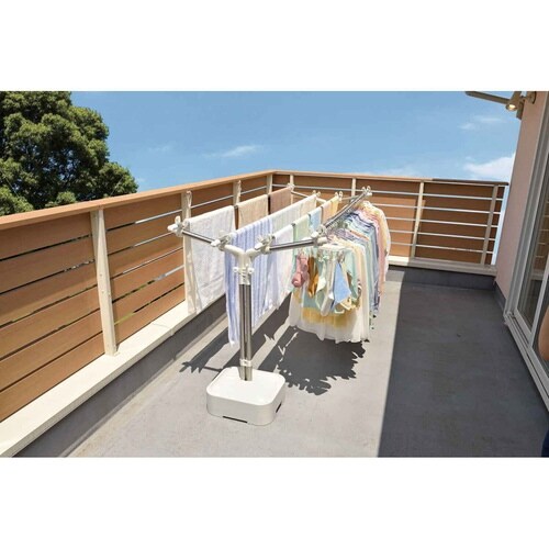 物干し PORISH 物干しブロー台付 ステンレス