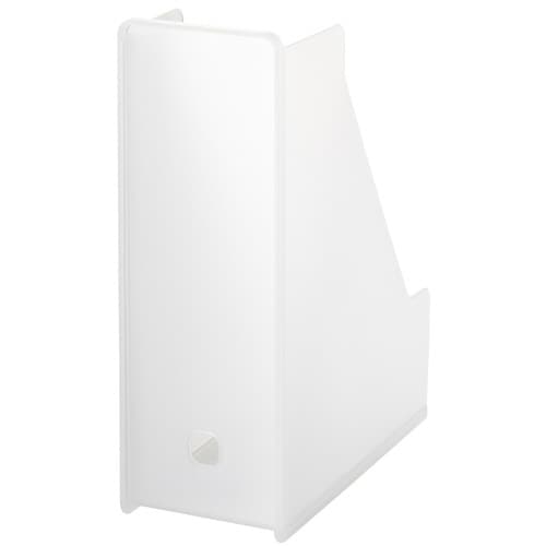 ファイルスタンド A4 書類収納 半透明 squ+