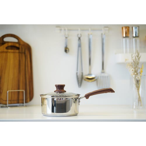 片手鍋 14cm IH対応 ウッディパル×2