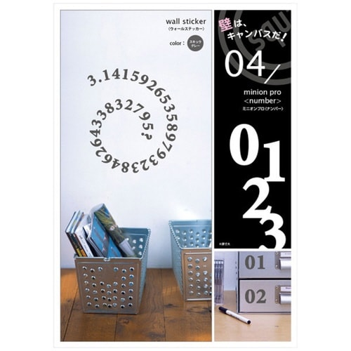 ウォールステッカー アルファベット 数字 ナンバー