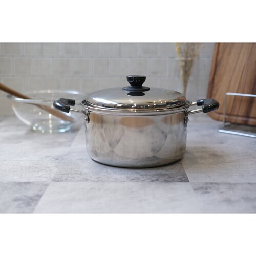 両手鍋 ノヴェル ステンレス 24cm IH対応