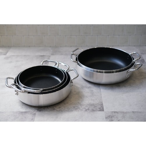 両手鍋 16cm IH対応×2