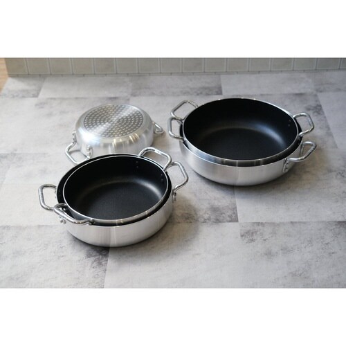 両手鍋 18cm IH対応×2