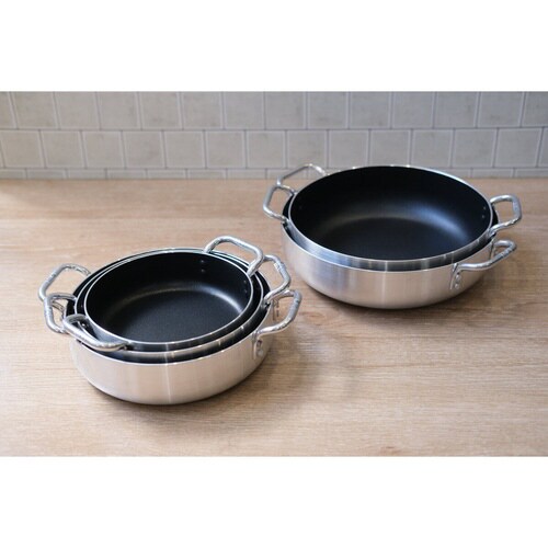 両手鍋 18cm IH対応×2