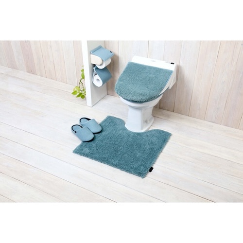 トイレマット モダニスト ターコイズ×2