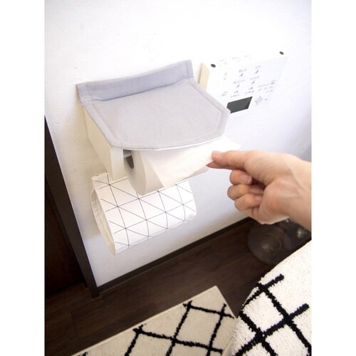 ペーパーホルダーカバー Saltoru? グレー