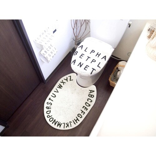 ロングトイレマット Saltoru? ホワイト
