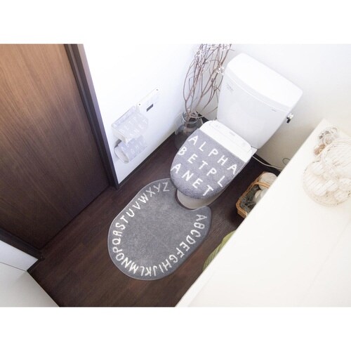 ロングトイレマット Saltoru? グレー