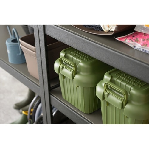 収納ボックス グリーン×2