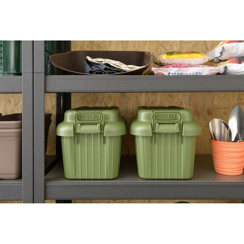 収納ボックス グリーン×2