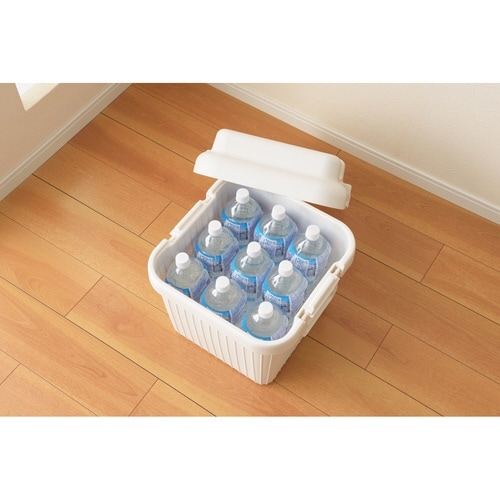 収納ボックス 座れる ホワイト