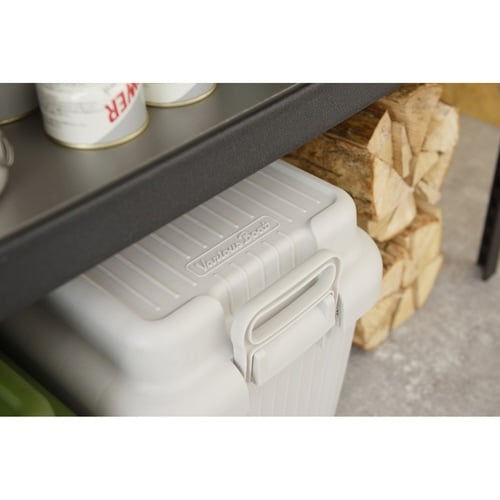 収納ボックス 座れる グレー