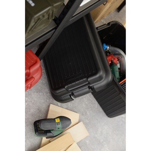 収納ボックス 座れる ブラック