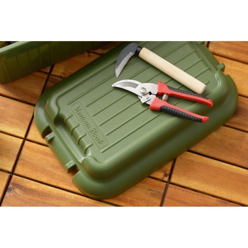 収納ボックス 座れる グリーン