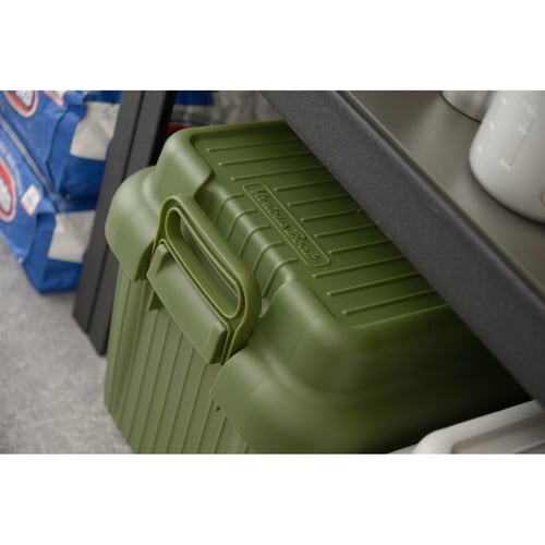 収納ボックス 座れる グリーン