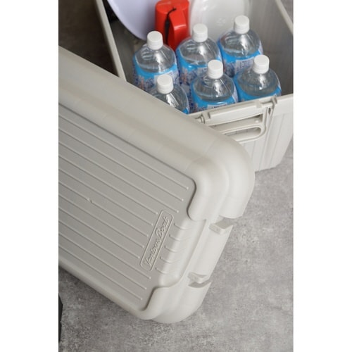 収納ボックス 座れる グレー