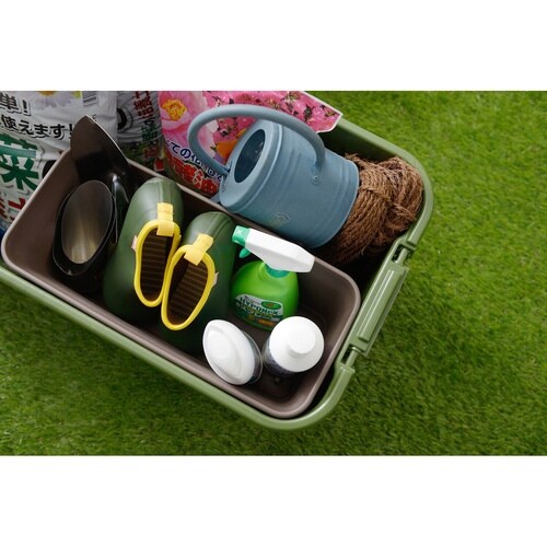 収納ボックス 座れる グリーン