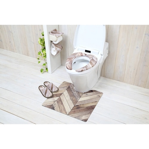 トイレ マット トイレマット 拭ける 撥水×2