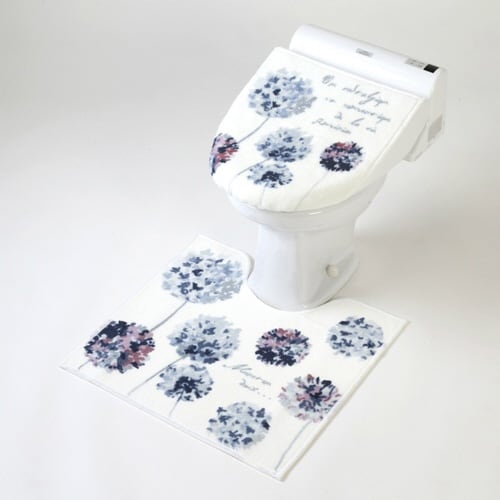 トイレマット フタカバー セット ラネージュ×2