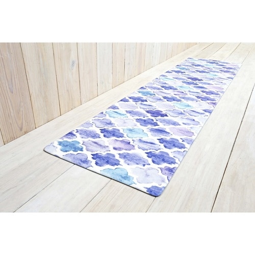 キッチンマット PVCキッチンマット モロッカン