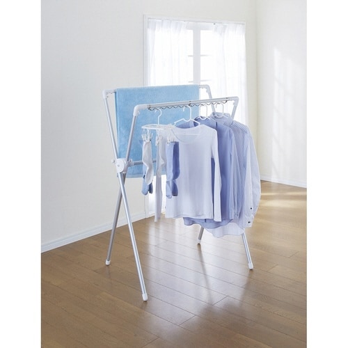 室内物干し PORISH 伸縮式布団干し