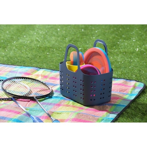 ランドリーバスケット S&W ディープブルー