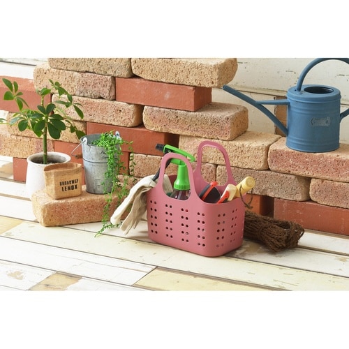 ランドリーバスケット S&W ディープピンク