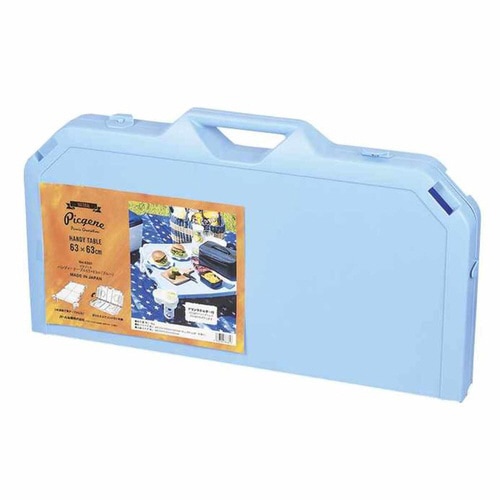 折りたたみ テーブル アウトドア ブルー