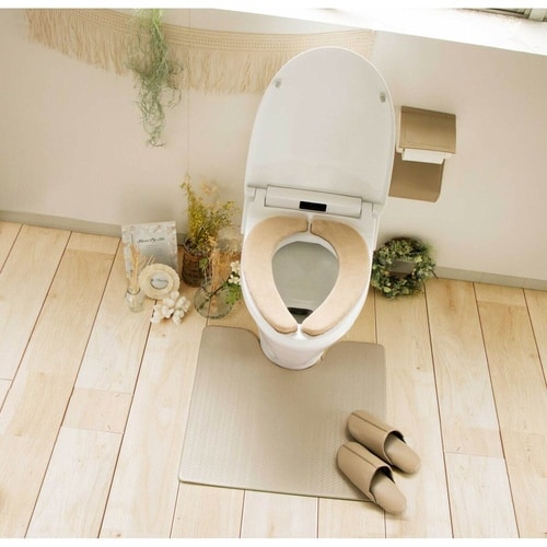 便座シート ズボラ ベージュ×2