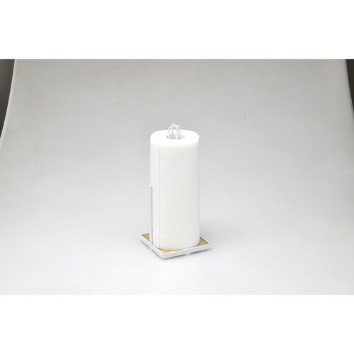 キッチンペーパースタンド ワイヤー製 カフェ風×2