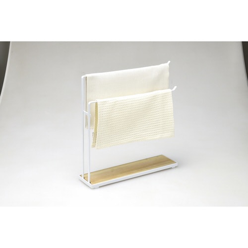 ふきんかけ ワイヤー製ふきんスタンド カフェ風×2