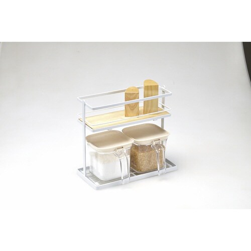 調味料スタンド ワイヤー製カフェ風 ナチュレア×2