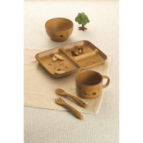 スープカップ 子供用 230ml ブラウン