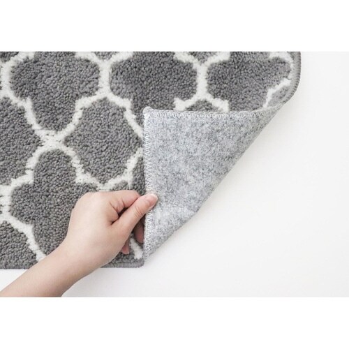 トイレマット 80×60cm グレー×2