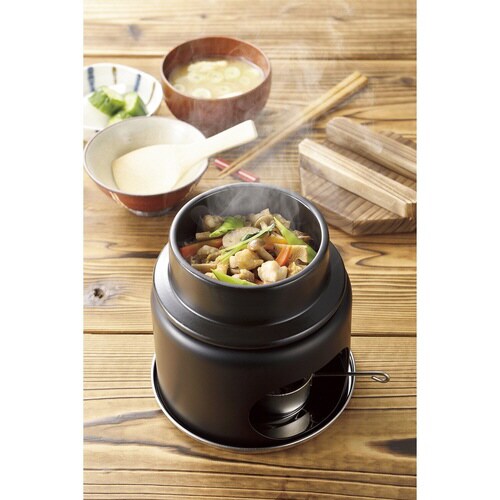 釜飯コンロセット1合炊き陶器製和ごころ懐石×2