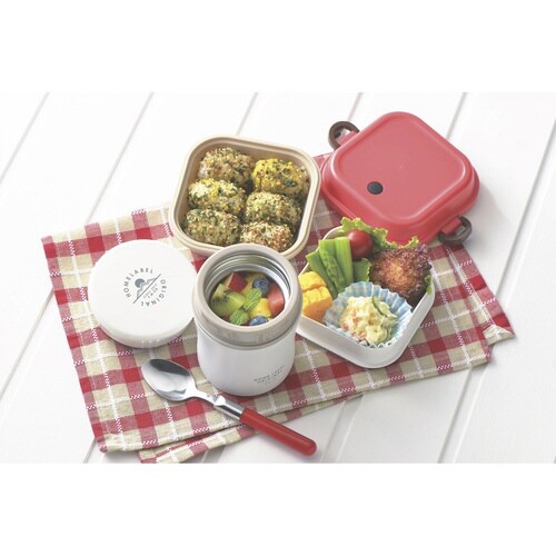 フードポット スープジャー 保温弁当箱 ホワイト