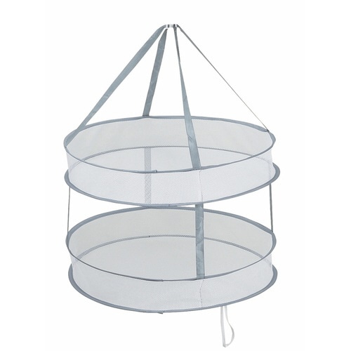 平干しネット 2段 シンプルピュア