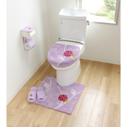 トイレマット エトフトリア 55×60cm ピンク