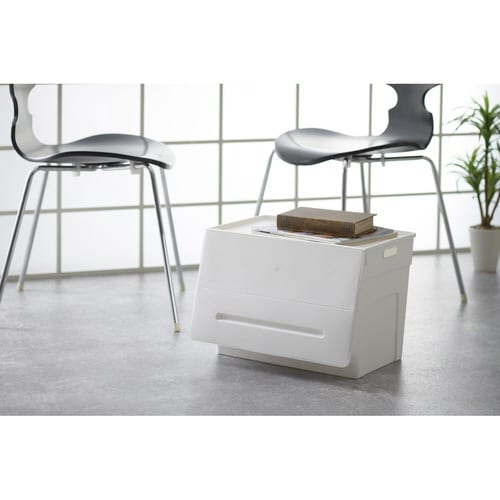 収納ケース フタ付き 前開き ビッグエル WT×2