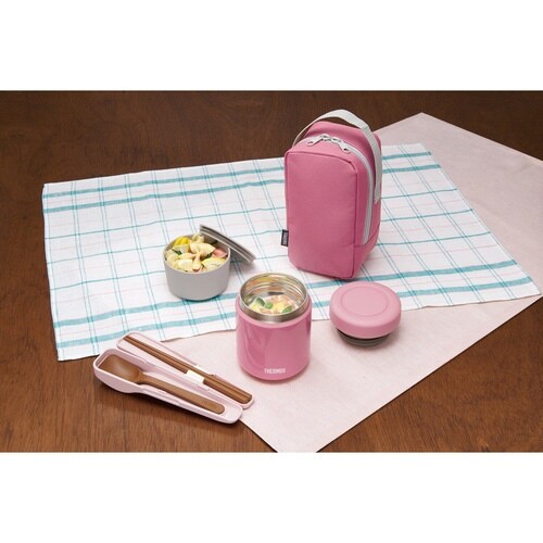 ポーチ サーモス JBY−550 ピンク×2
