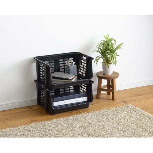 収納ボックス 約 ブラック