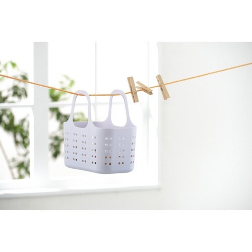 ランドリーバスケット S&W モイスブルー