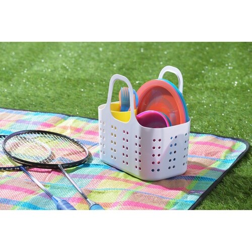 ランドリーバスケット S&W モイスブルー