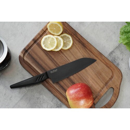 三徳包丁 16.5cm Jet Black×2