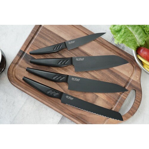 三徳包丁 16.5cm Jet Black×2