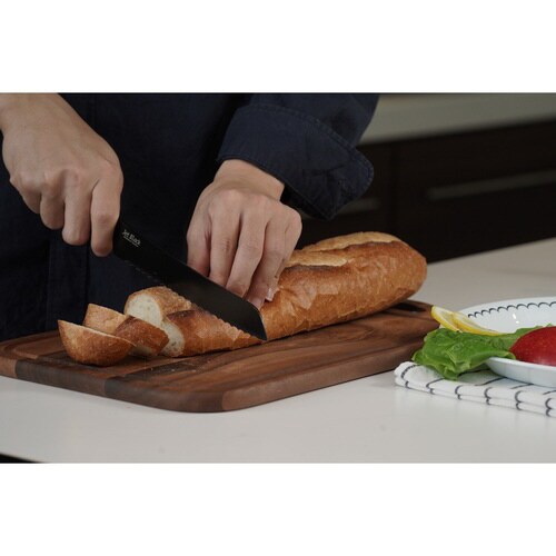 パン切り包丁 19cm Jet Black