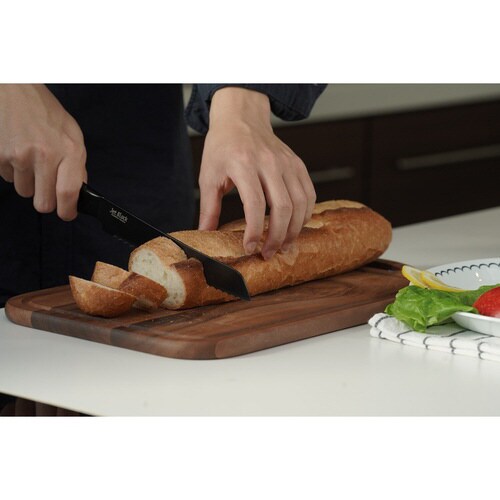 パン切り包丁 19cm Jet Black